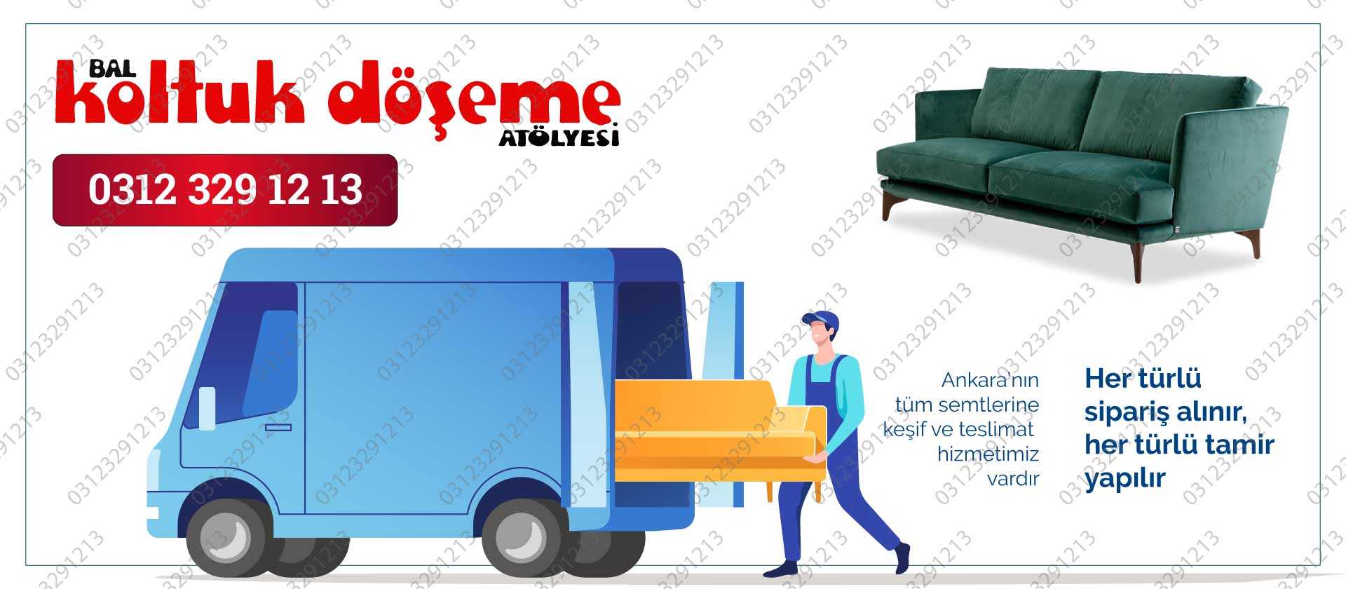 Koltuk Döşeme Dikmen / Ankara 0312-3291213